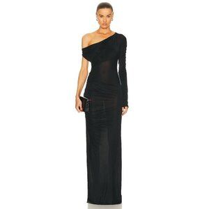 GAUGE81 Myrtia Dress in Black 36 New Womens Maxi Long Gown